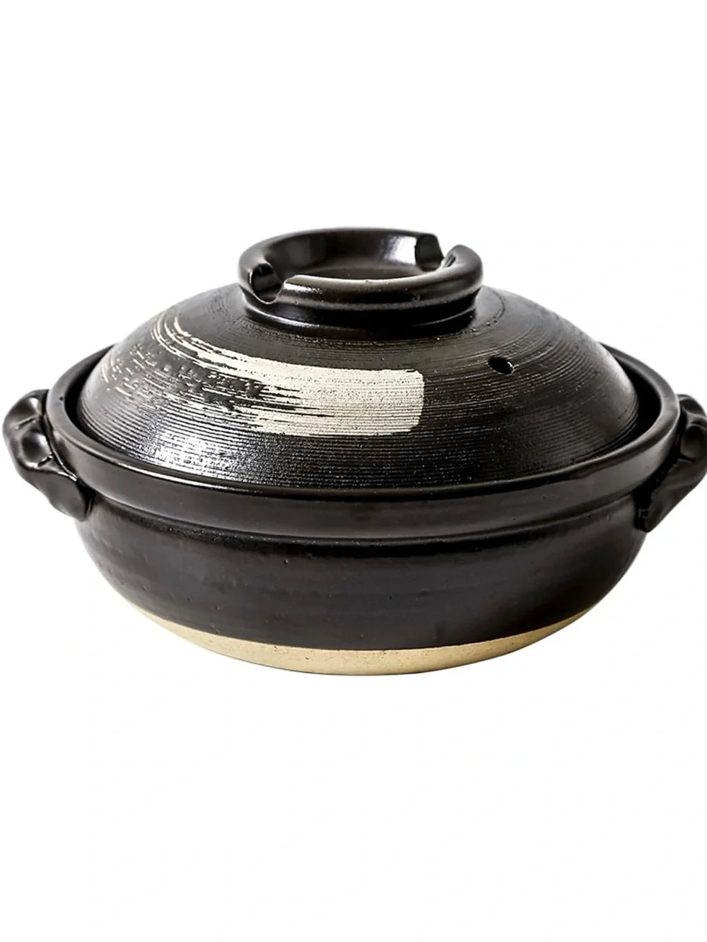 Ceramic Cooking Pot Large Chinese Casserole Earthenware Clay Pot with Lid Heat R